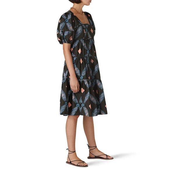 ULLA JOHNSON Women's Printed Nora Dress - Picture 2 of 10